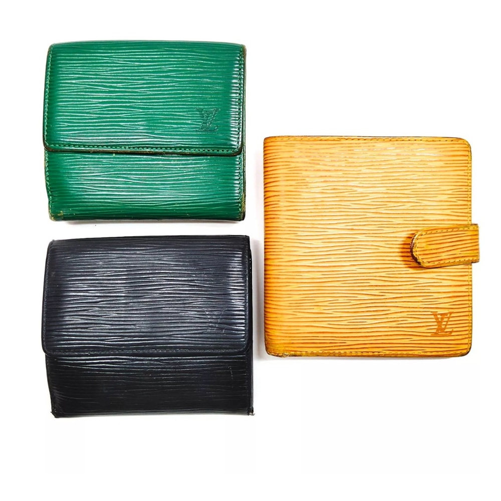 💎⭐️ Authentic Louis Vuitton LV Wallets bundle deal 3 set  Epi ⭐️💎
